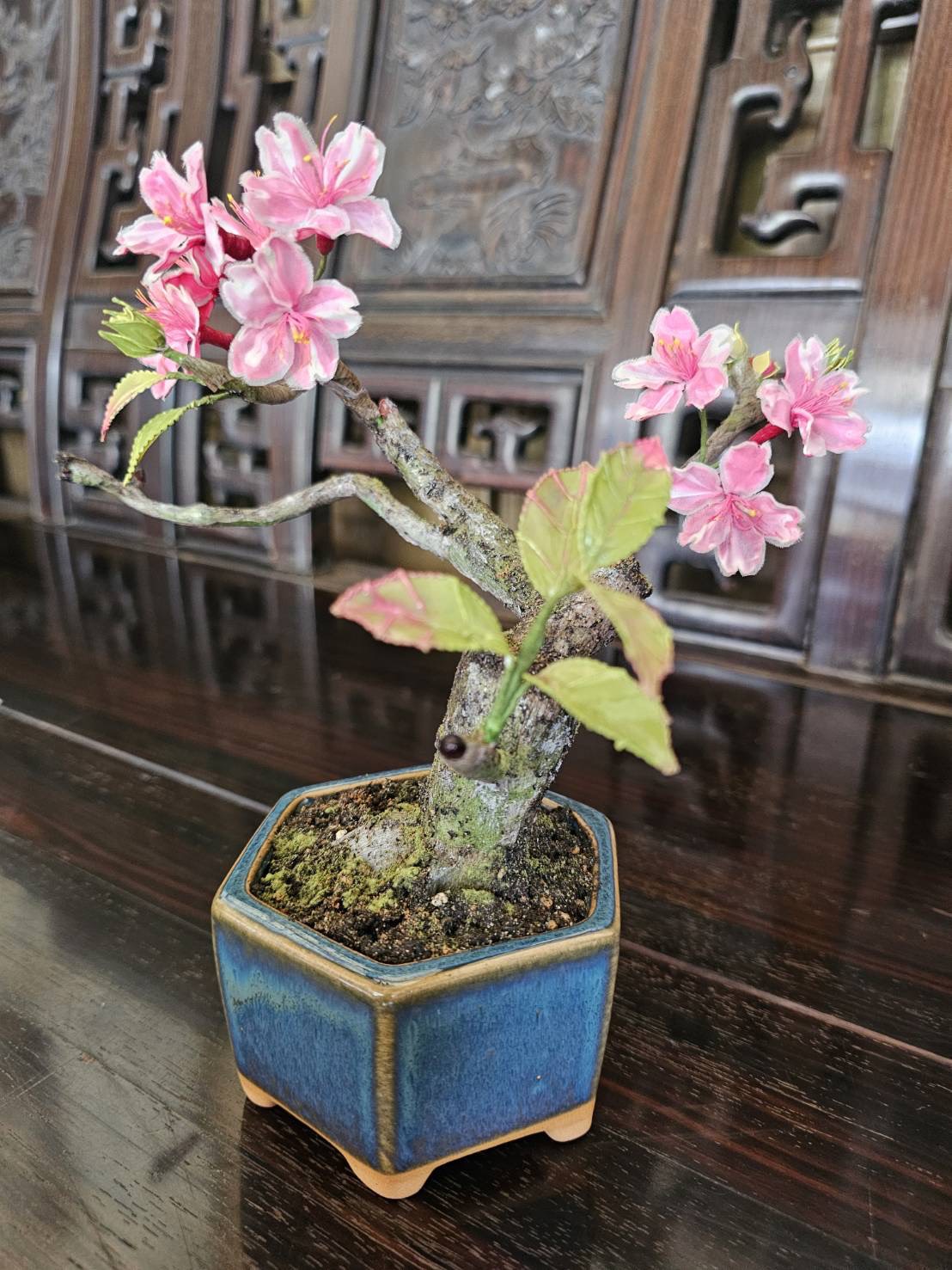 造花液櫻花盆栽